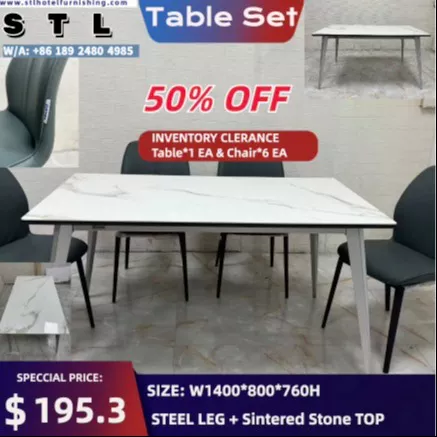 Dining Table Chair Set-2025-03-31