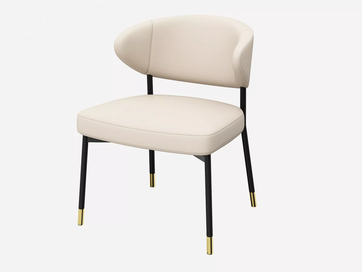 Cream PU Hotel Chair-STLOU1234