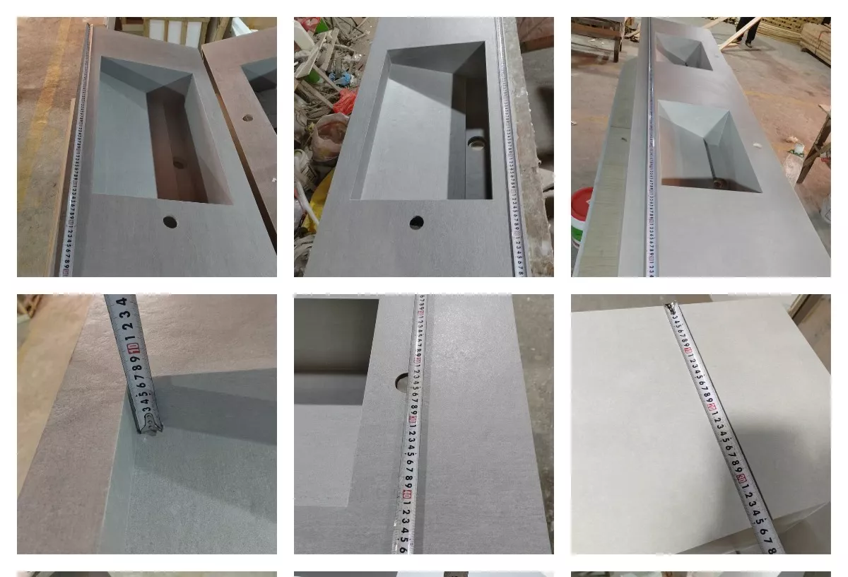 Factory Inspection – Bathroom Vanity Counters