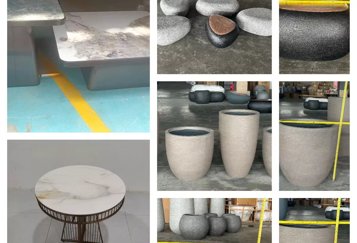 Factory Inspection – Coffee Tables and Stools