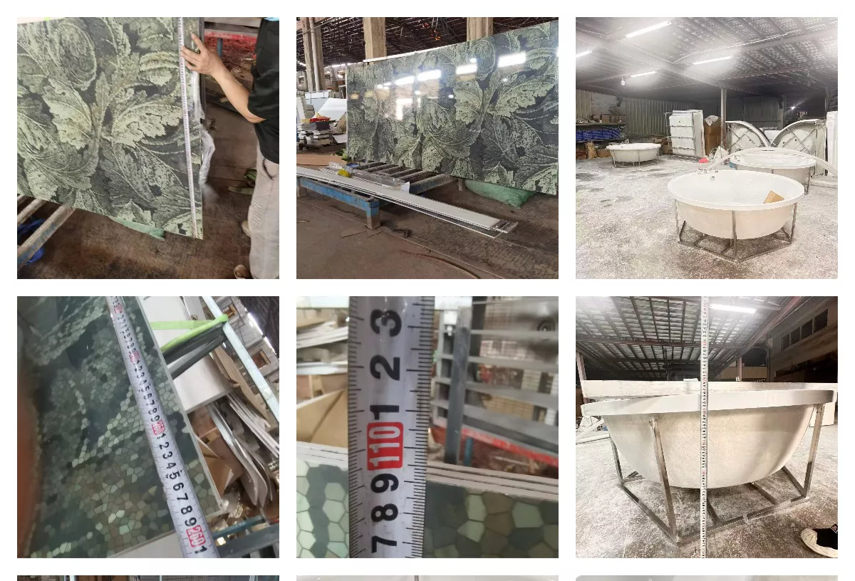 Factory Inspection – Decorative natural marbles and Bathtubs