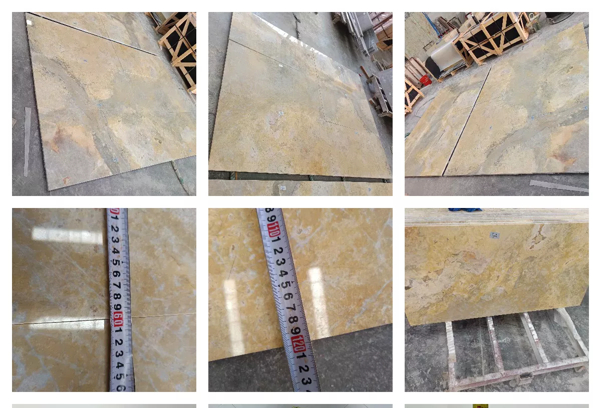 Factory Inspection – Natural Marble Slabs