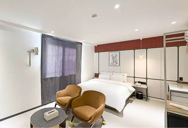 Groove Hotel Guest Room Furniture and Lighting