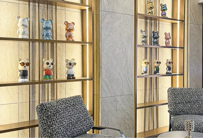 Groove Hotel Lounge Furniture and Decorative Display Area