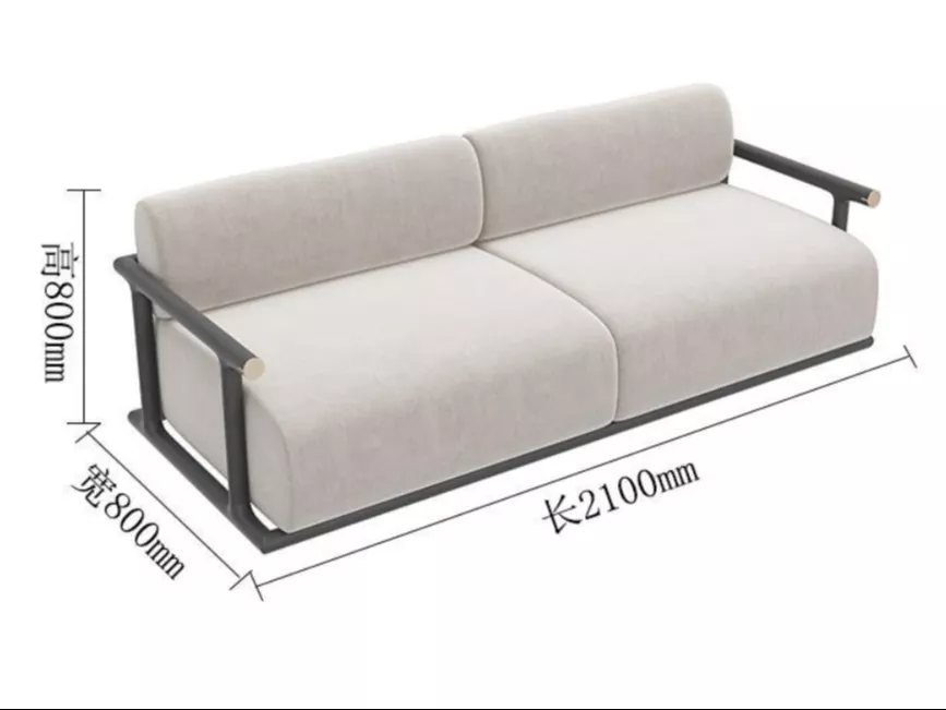 Hotel Lobby Sofa-STLLB474