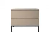 Beige Marble-Top Night Table–STLNT864