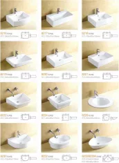 Designer Ceramic Wash Basin Range – STLBS5197