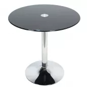 Round Glass Pedestal Table–STLTT816