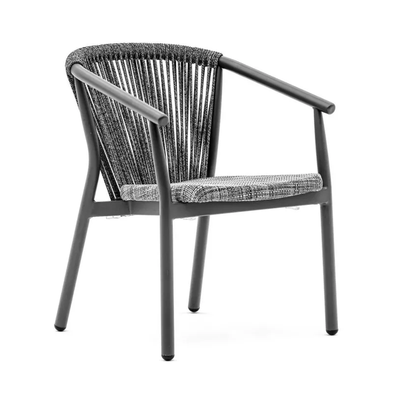 Hotel Outdoor Woven Rope Armchair 658