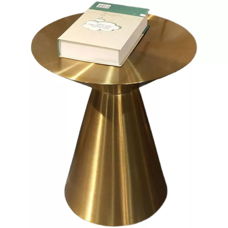 Hotel Gold Cone Table – STLTT762