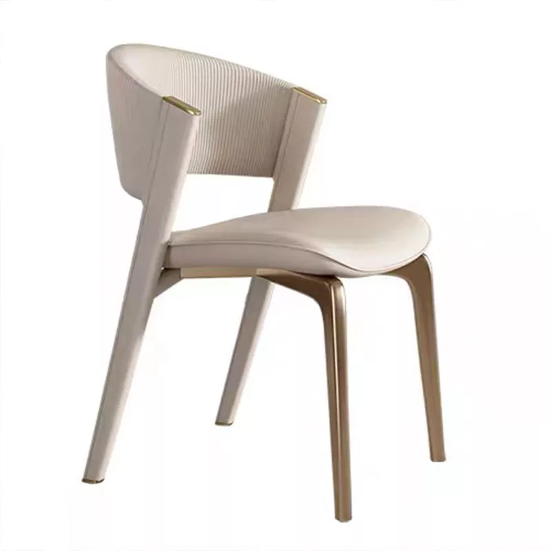Hotel Modern Leather Dining Chair-STLOU1058