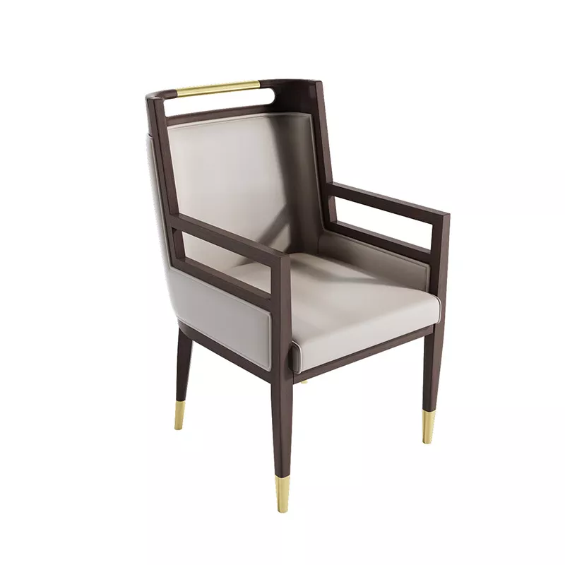 Hotel Wood Armchair-STLOU1072