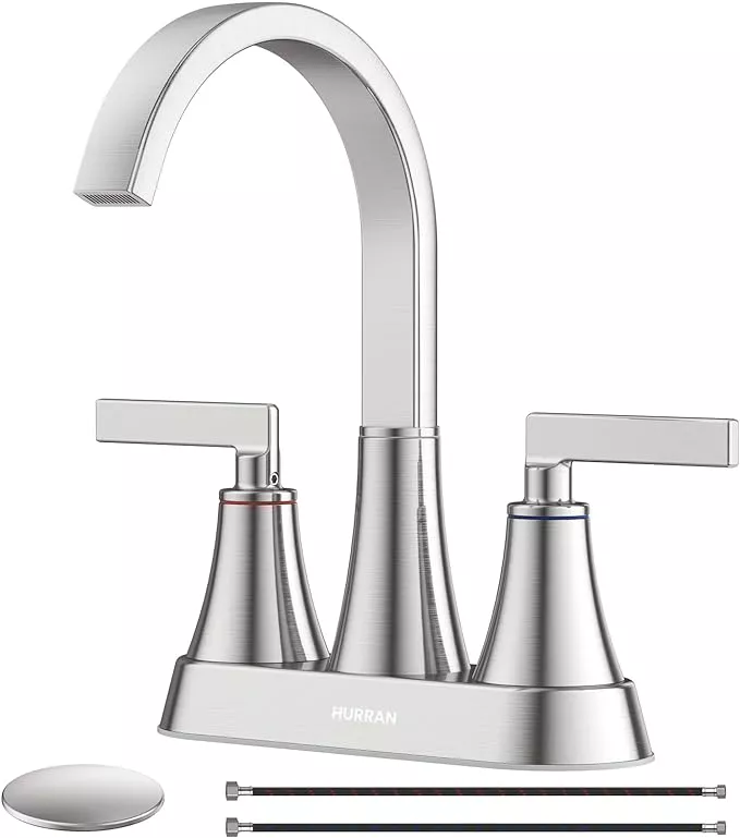 Brushed Nickel Double Handle Faucet STLBF2505