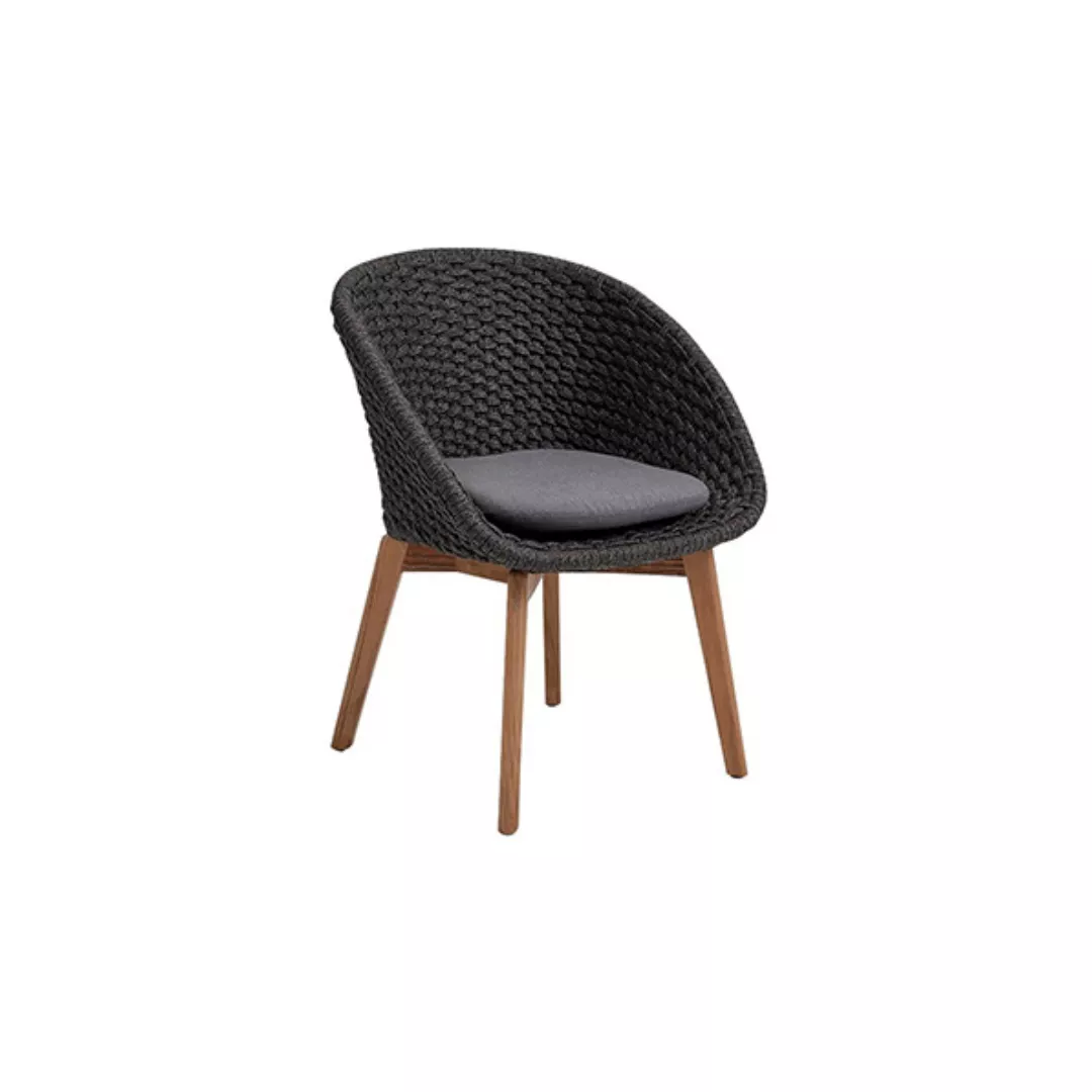 Hotel Outdoor Woven Dining Chair-STLOU5274