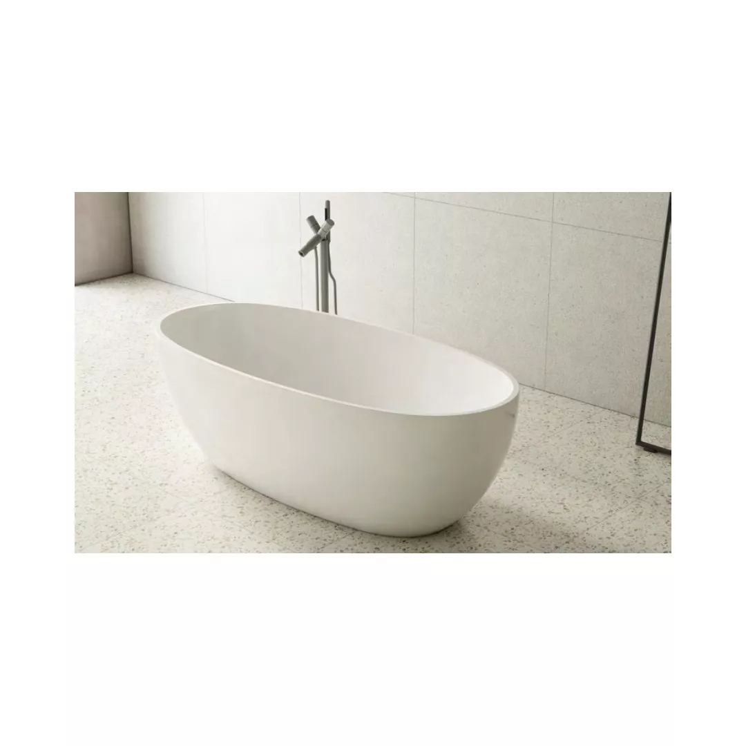 Oval Solid Surface Bathtub – STLBB6056