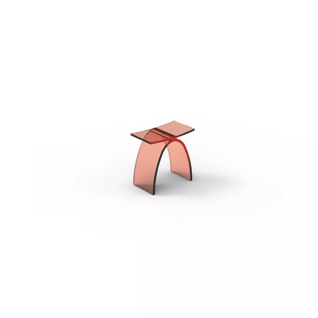 Acrylic Side Table – STLAC6262