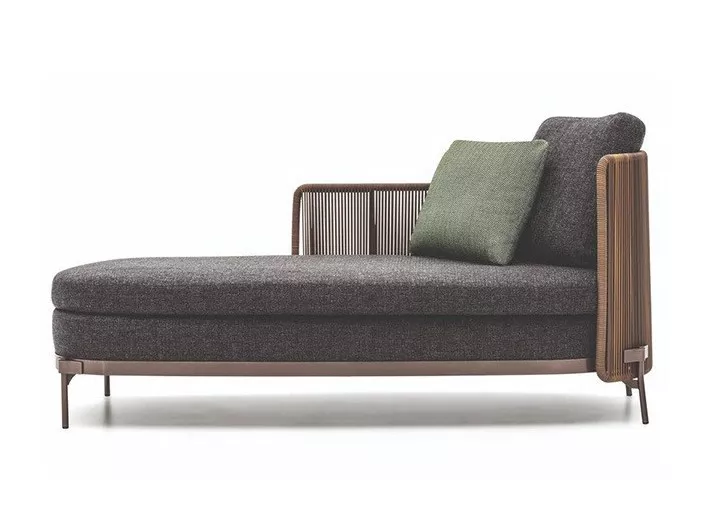Hotel Rope-Back Chaise Lounge-STLSF6467