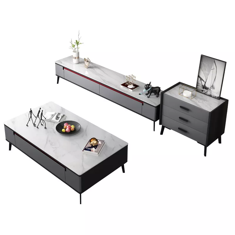 Hotel TV Cabinet & Coffee Table Set-STLTC6732