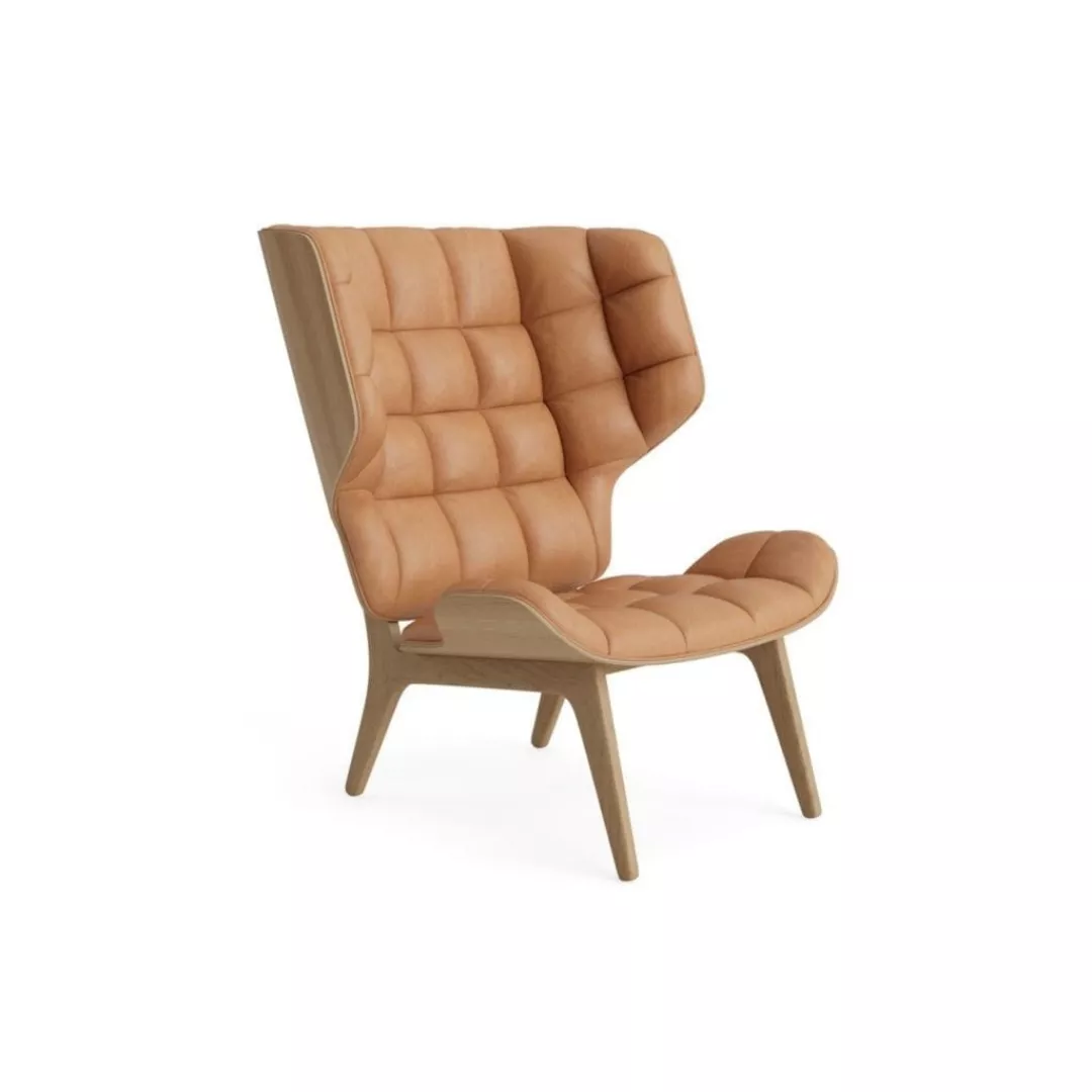 Hotel High-Back Leather Lounge Chair-STLOU6870