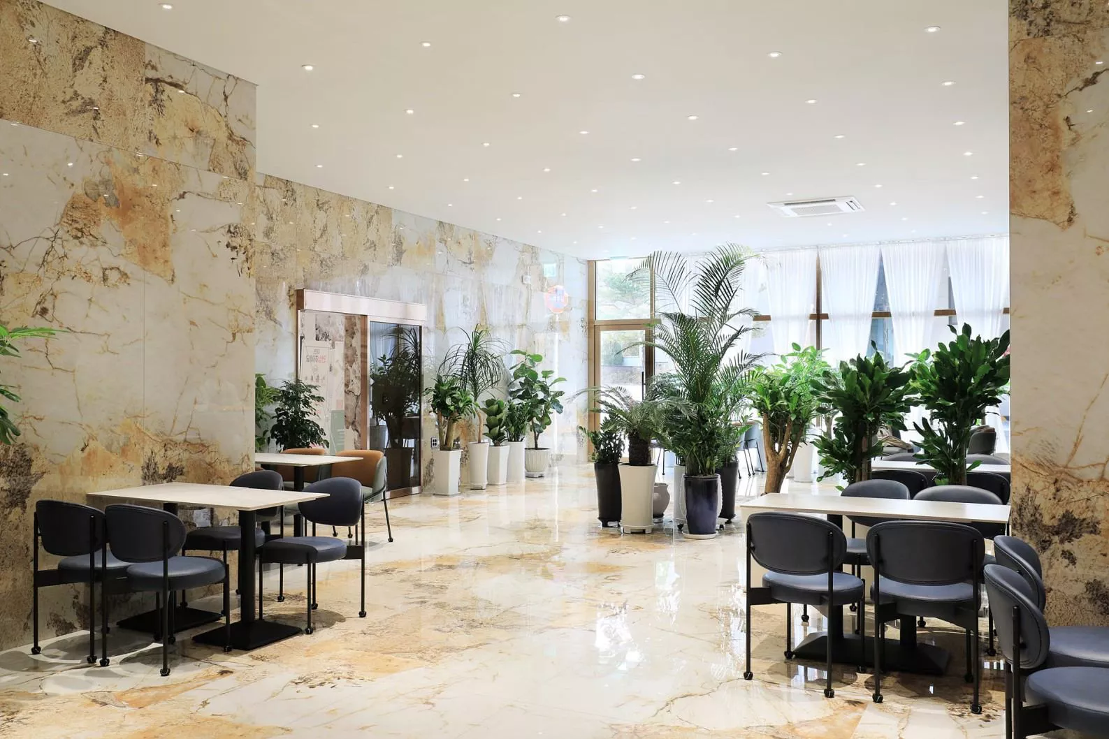 Hotel Lobby Dining Lounge