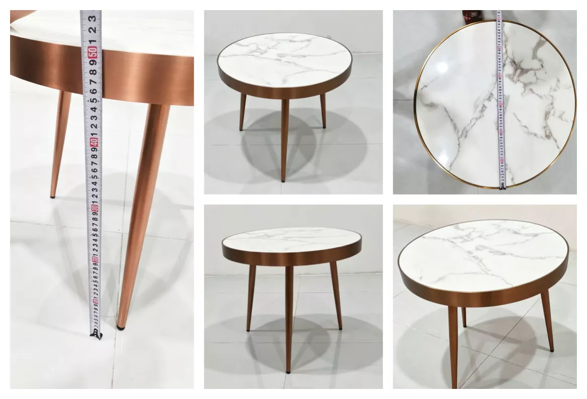Custom Round Hotel Side Table Production