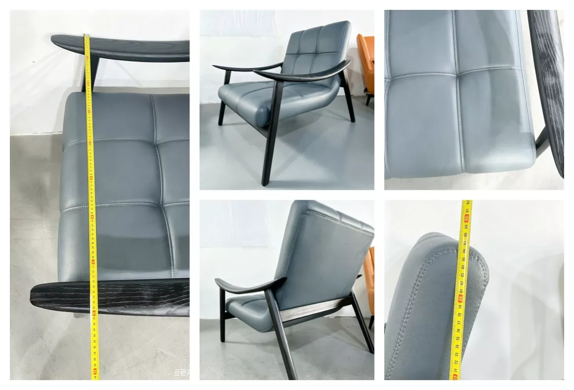 Custom Wood Arm Hotel Lounge Chair Production