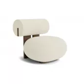 Hotel Modern Cream Lounge Chair-STLOU6897