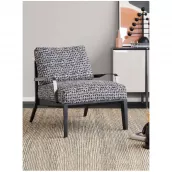 Modern Upholstered Metal Frame Hotel Lounge Chair-STL-HLC-MF-01