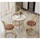 Round Marble Side Table-STLTT1033